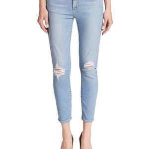 Paige Cropped skinny jean size 25